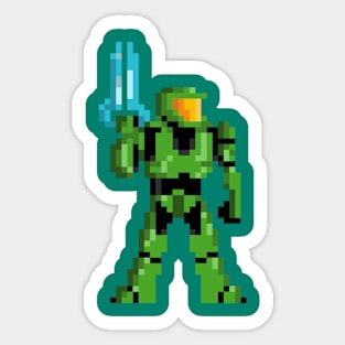 Master Pixel Chief Sticker